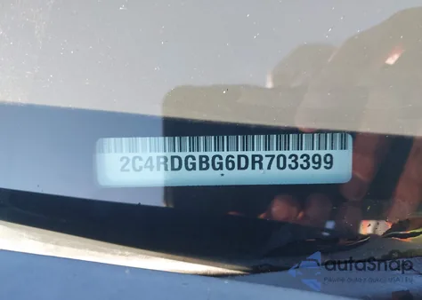 2013 Dodge Grand Caravan Se z USA, uszkodzony, nr VIN 2C4RDGBG6DR703399